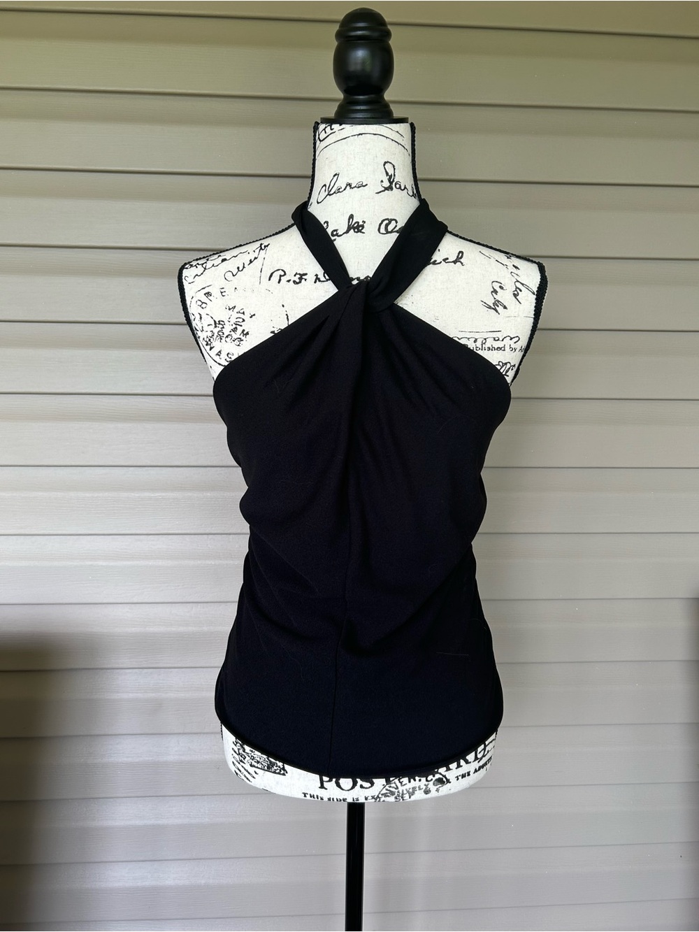 WHBM Twisted Halter Top